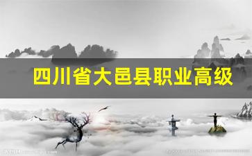 四川省大邑县职业高级中学2024年录取分数(大邑职业高级中学好吗)