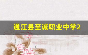 通江县至诚职业中学2024年录取分数(通江县至诚职业学校)